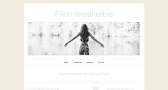 Desktop Screenshot of erinnweatherbie.com